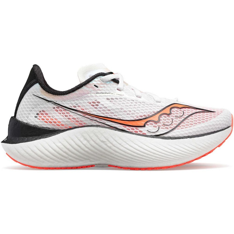 Saucony Endorphin Pro 3 White/Black/ViZiRed | 605249-DZC