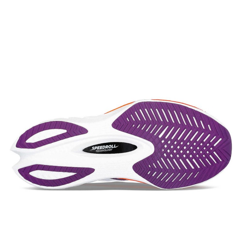 Saucony Endorphin Pro 4 White/Violet | 169475-XTQ