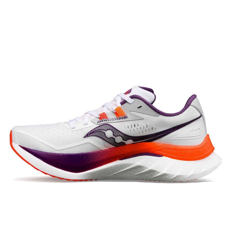 Saucony Endorphin Speed 4 White/Violet | 673802-YUB