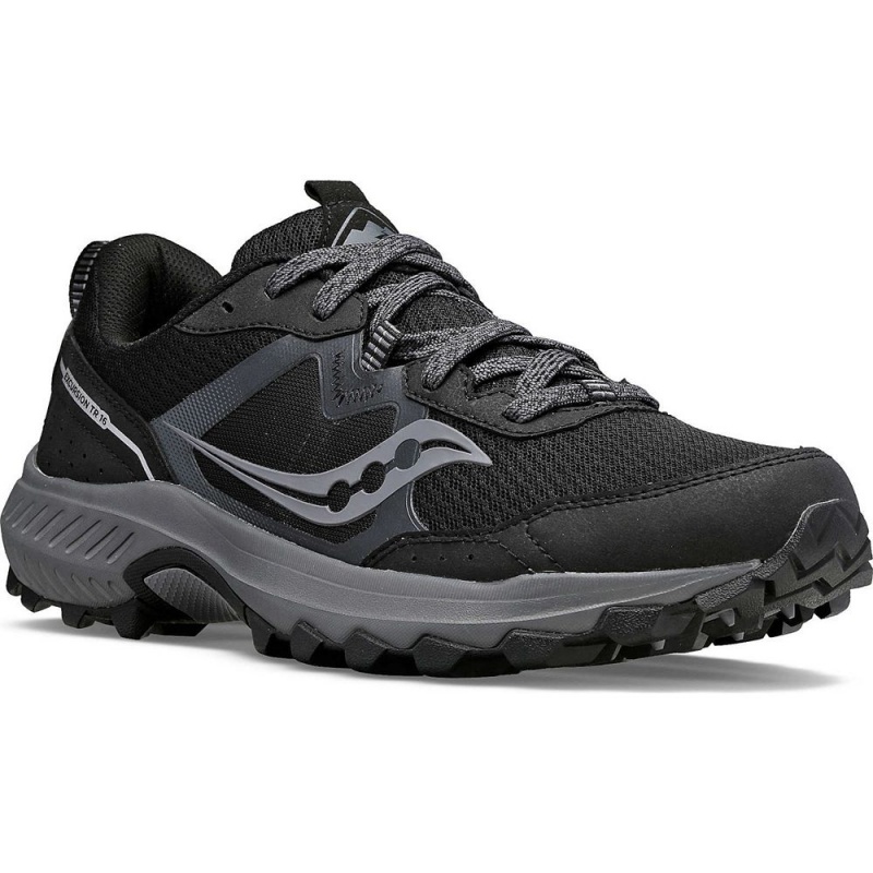 Saucony Excursion Tr16 Wide Black/Charcoal | 583471-IMA