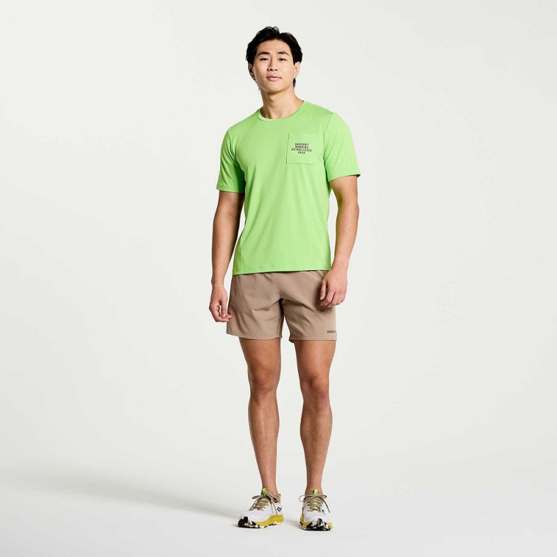 Saucony Explorer Short Sleeve Invader Graphic | 362870-OSK