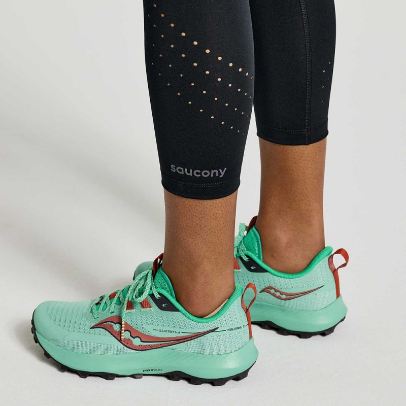 Saucony Explorer Utility Crop Tight Black | 784035-BIY