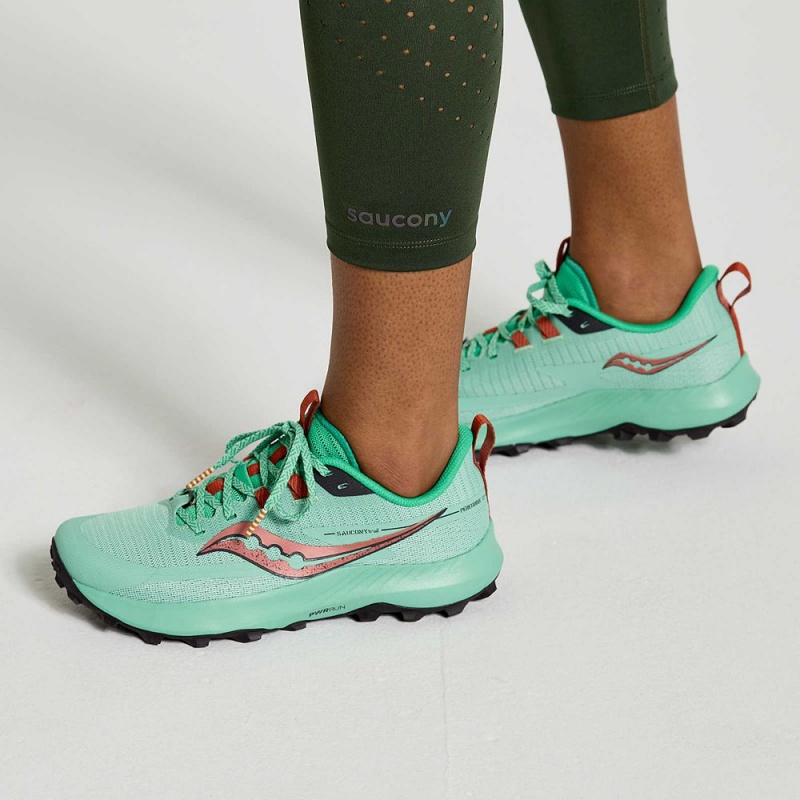 Saucony Explorer Utility Crop Tight Climbing Ivy | 369105-BJV