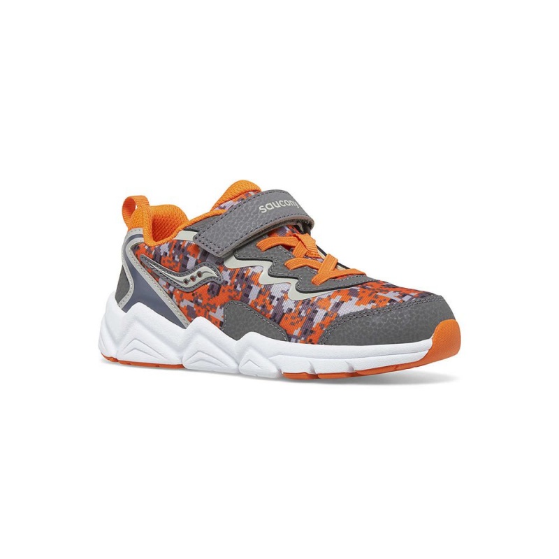 Saucony Flash 3.0 A/C Sneaker Orange/Camo | 512903-RVC