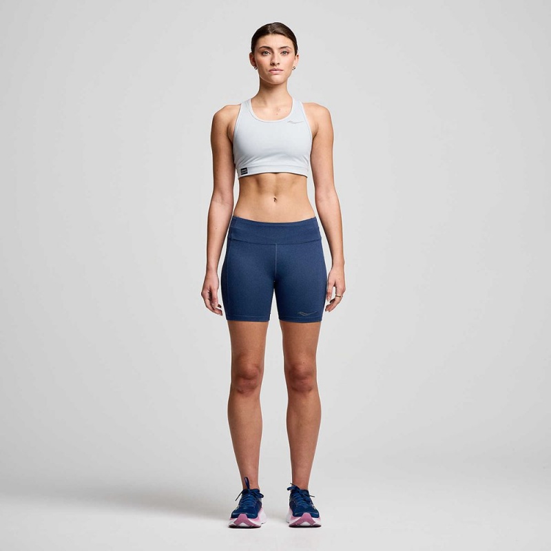 Saucony Fortify Bra Granite Heather | 567134-ZYB