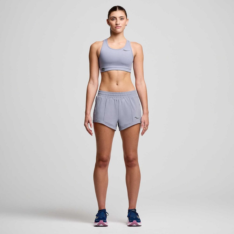 Saucony Fortify Bra Iris | 493576-HBZ