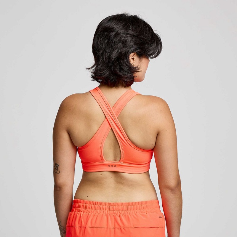 Saucony Fortify Bra ViZiRed | 345190-KXY