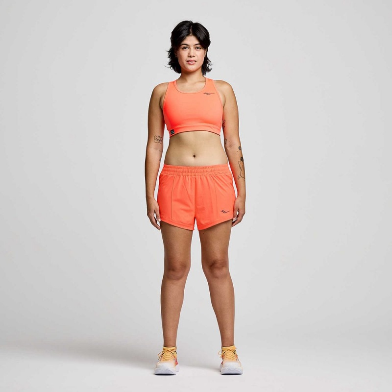 Saucony Fortify Bra ViZiRed | 345190-KXY