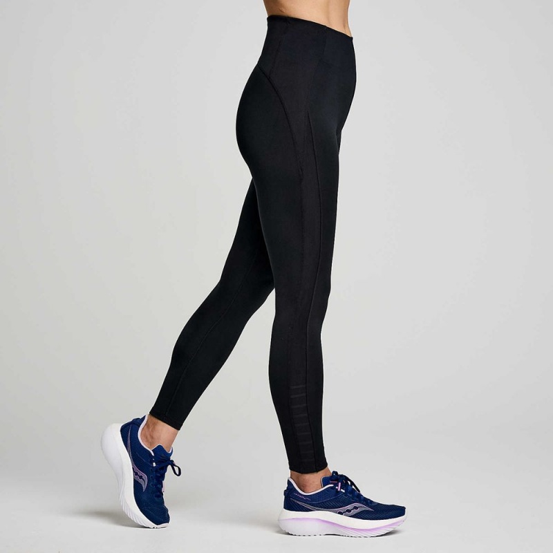 Saucony Fortify Viz Tight Black | 785923-ORD