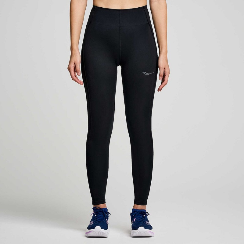 Saucony Fortify Viz Tight Black | 785923-ORD