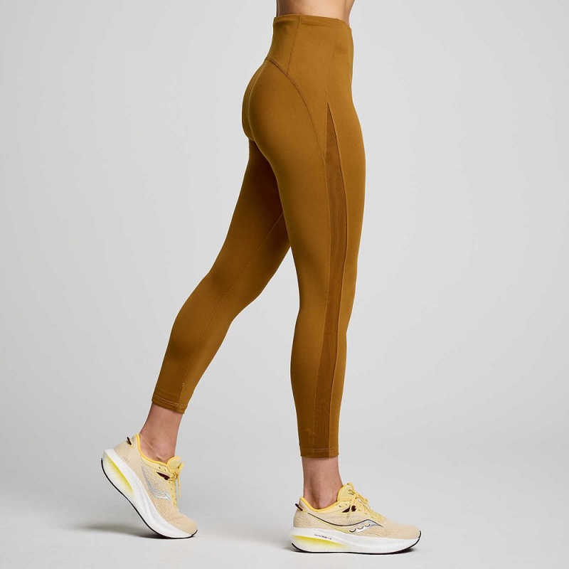 Saucony Fortify Viz Tight Bronze | 136785-XCF