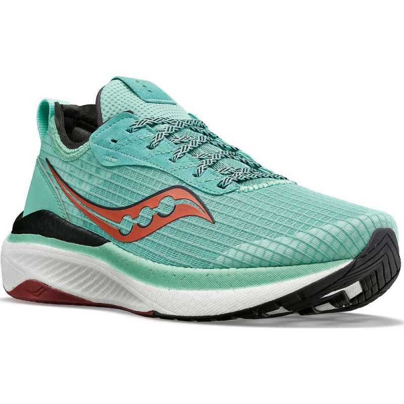 Saucony Freedom Crossport Sprig/Soot | 247186-QZW