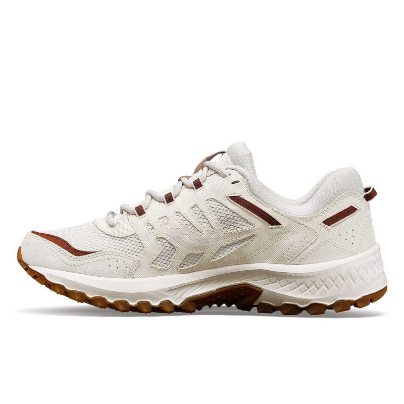 Saucony Grid Peak Sand/Burgundy | 417960-OBJ