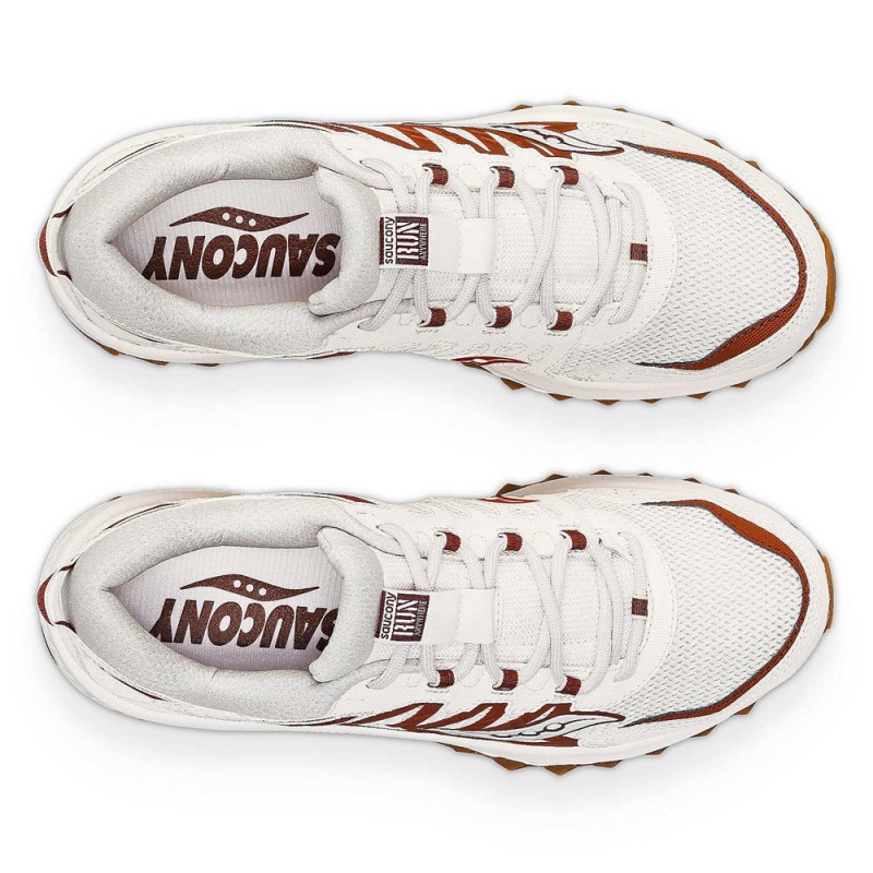 Saucony Grid Peak Sand/Burgundy | 417960-OBJ