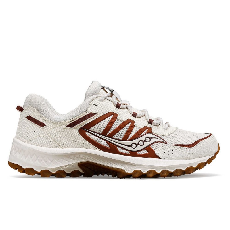 Saucony Grid Peak Sand/Burgundy | 417960-OBJ