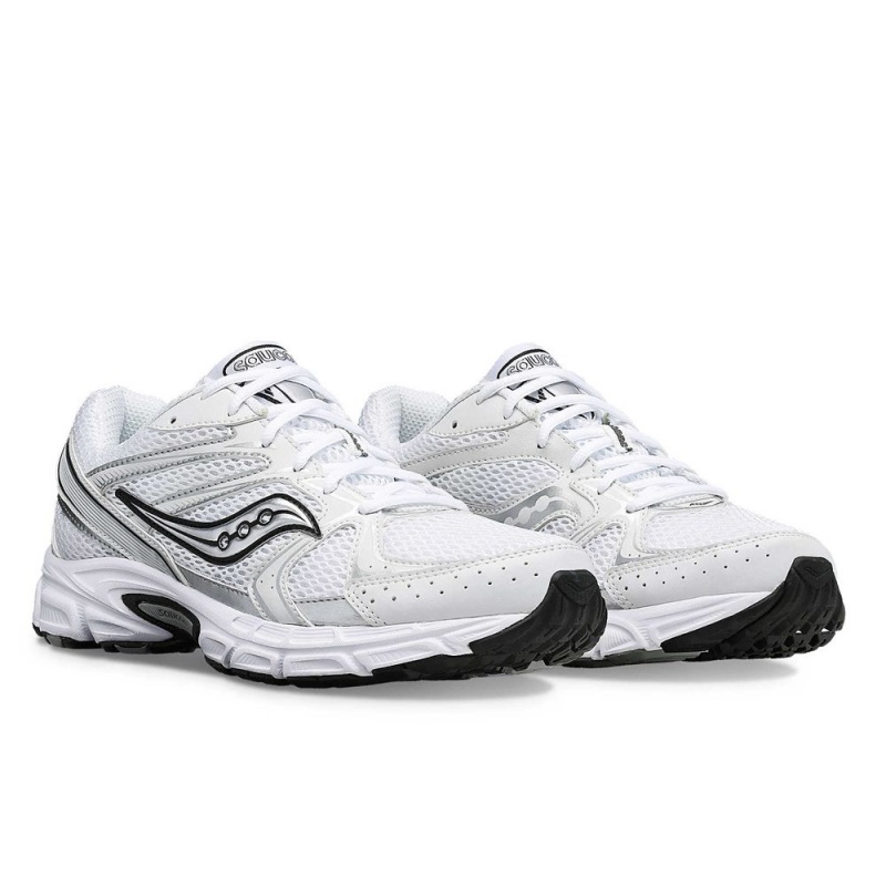 Saucony Grid Ride Millennium White/Silver | 971056-ZVH