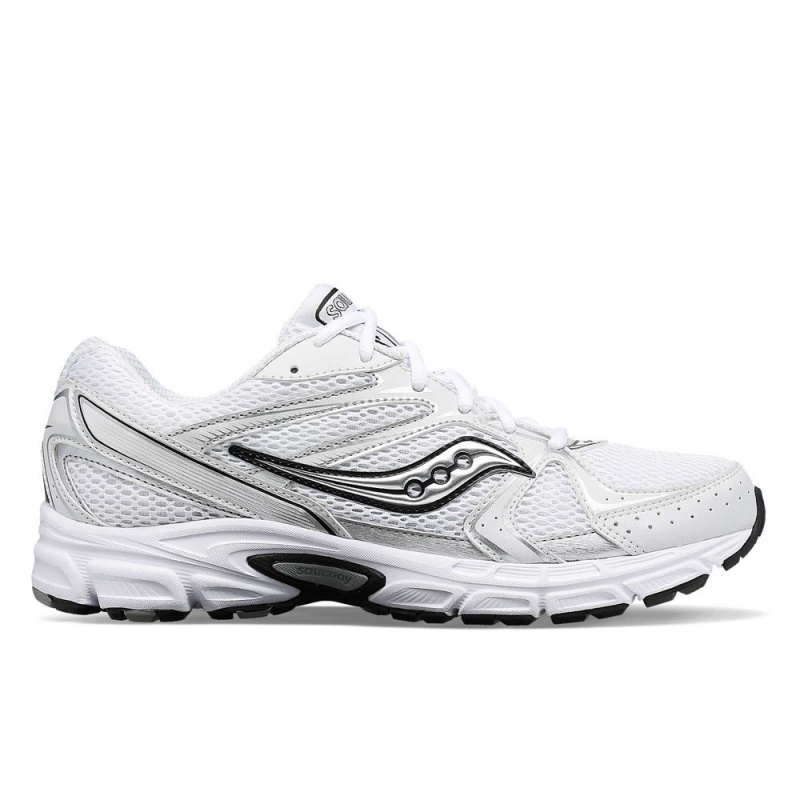 Saucony Grid Ride Millennium White/Silver | 971056-ZVH