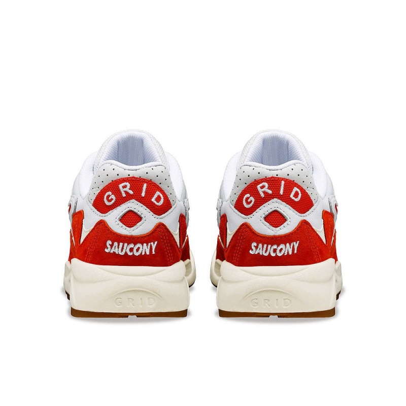 Saucony Grid Shadow 2 Ivy Prep White/Red | 572406-SEP