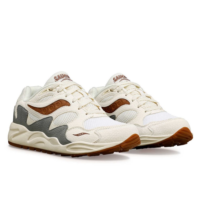 Saucony Grid Shadow 2 Mushroom Sand/Brown | 456137-IWX