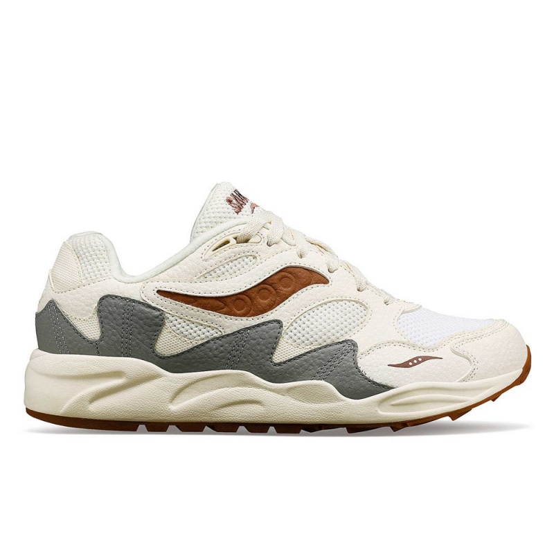 Saucony Grid Shadow 2 Mushroom Sand/Brown | 456137-IWX