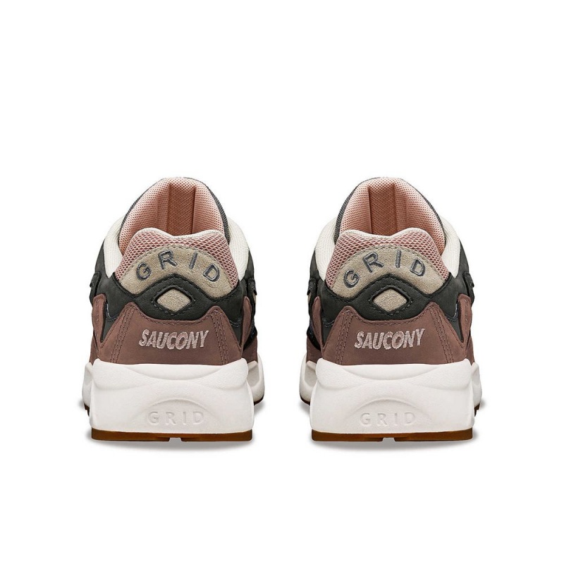 Saucony Grid Shadow 2 Secure Grey/Brown | 986723-LMS