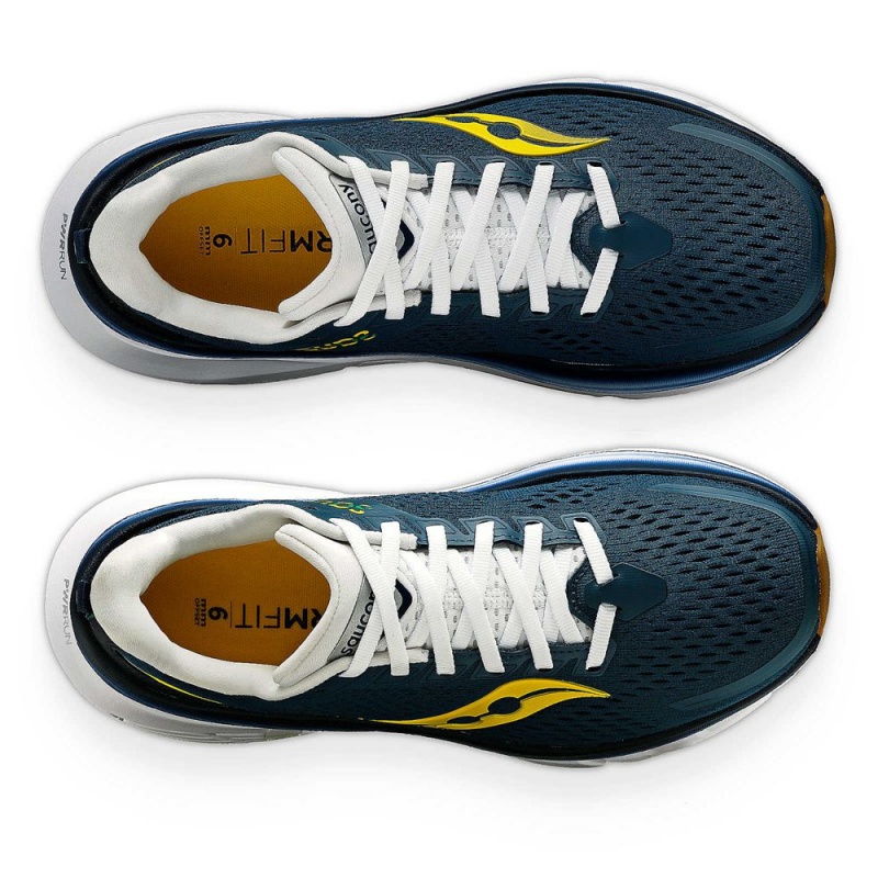 Saucony Guide 17 Dusk/Canary | 541809-LEK