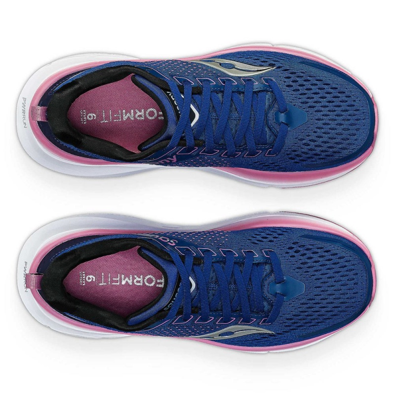 Saucony Guide 17 Navy/Orchid | 820954-FIE