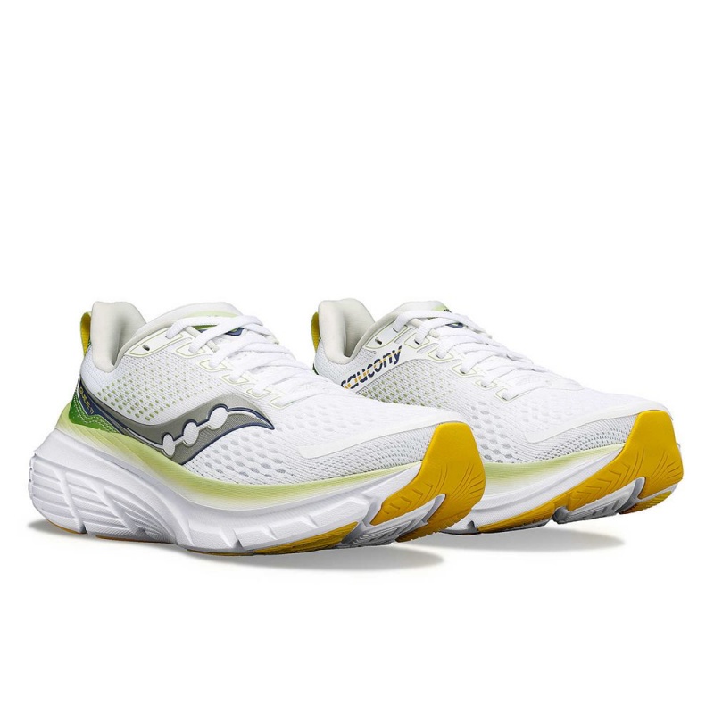 Saucony Guide 17 White/Fern | 569240-EUR