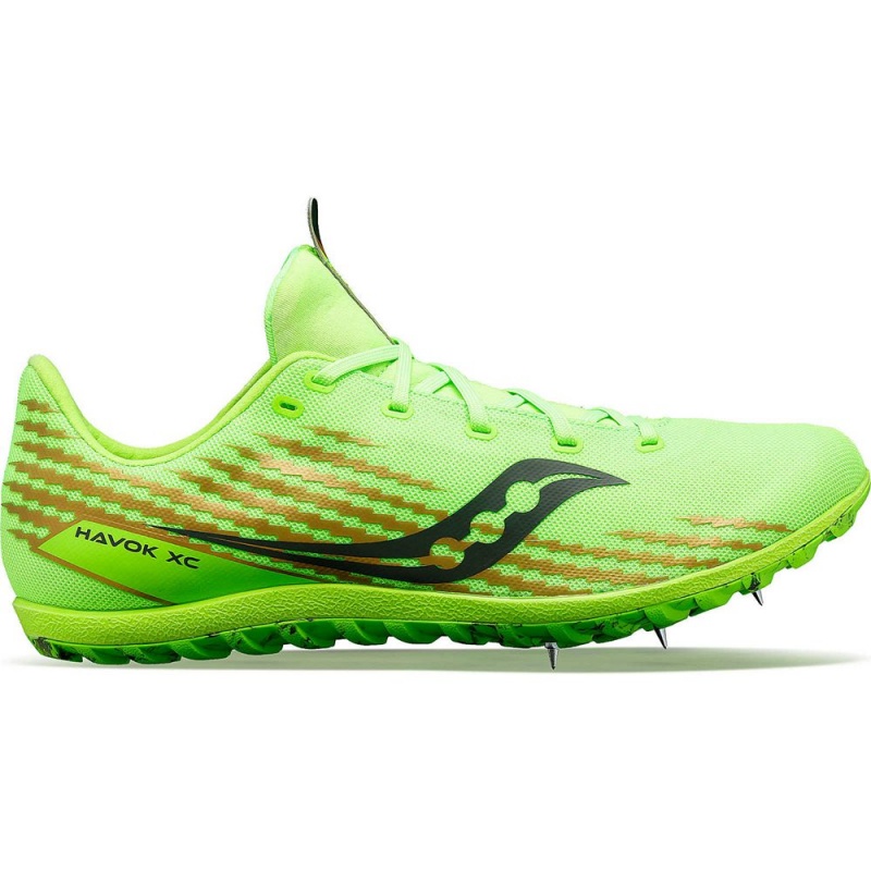 Saucony Havok Xc 3 Spike Slime | 240193-GLX