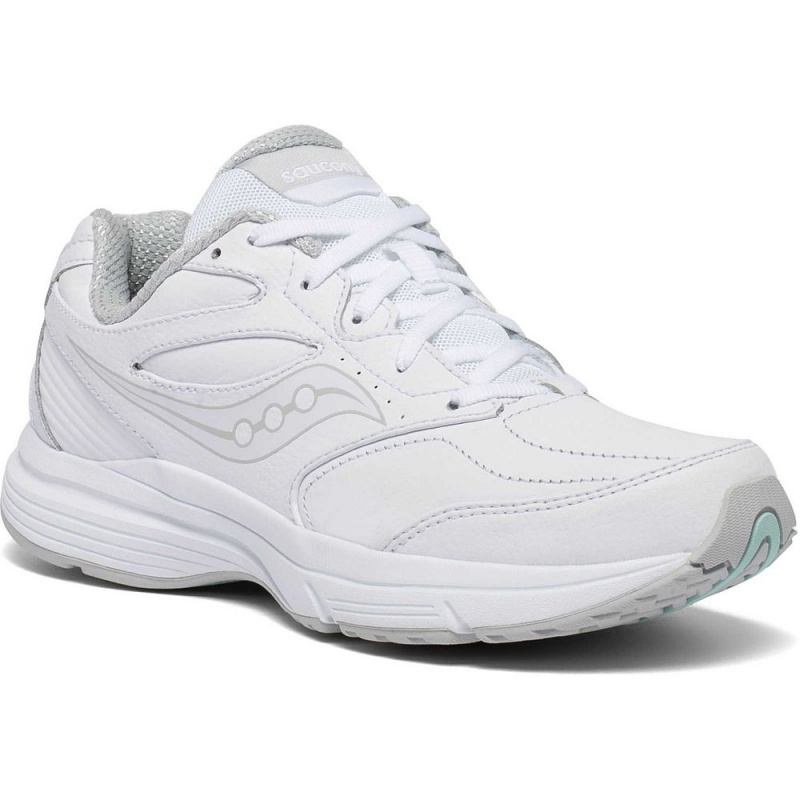 Saucony Integrity Walker 3 Extra Wide White | 159780-VYR