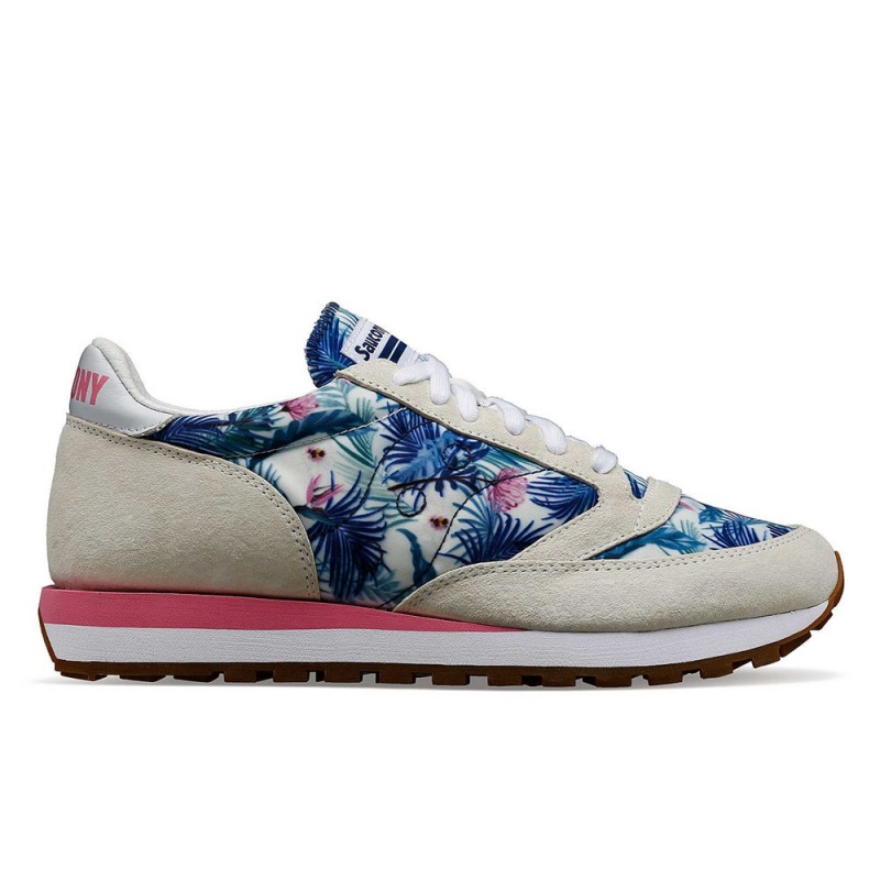 Saucony Jazz 81 Floral White Floral | 617289-AXG