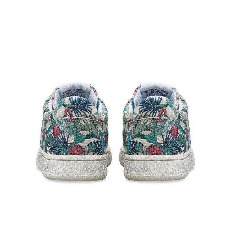 Saucony Jazz Court Floral White Floral | 613598-MKP