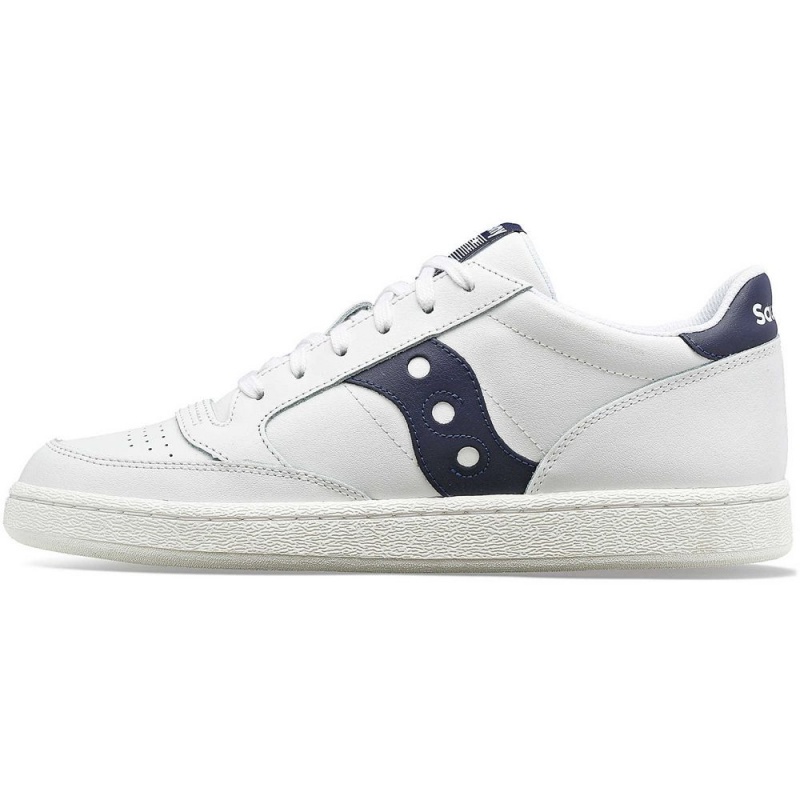 Saucony Jazz Court Pu White/Navy | 801769-PQA