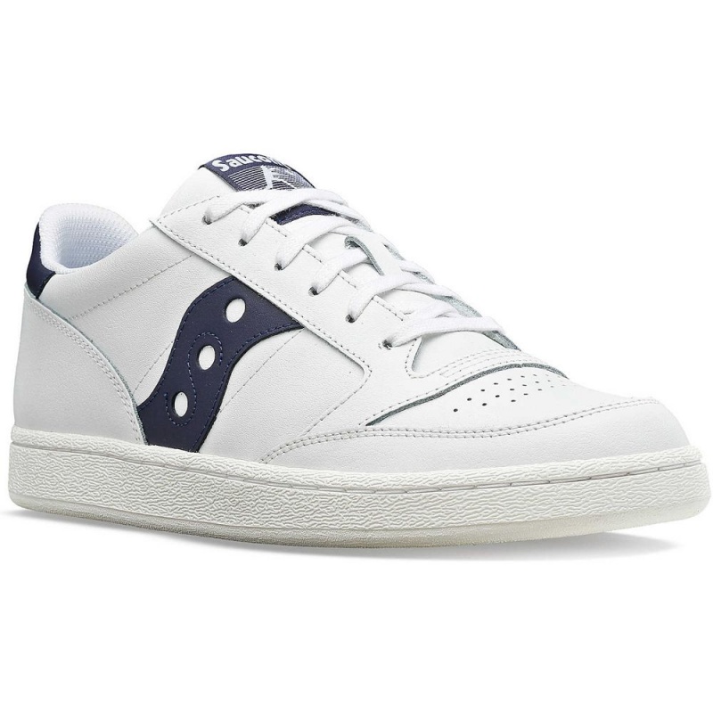 Saucony Jazz Court Pu White/Navy | 801769-PQA