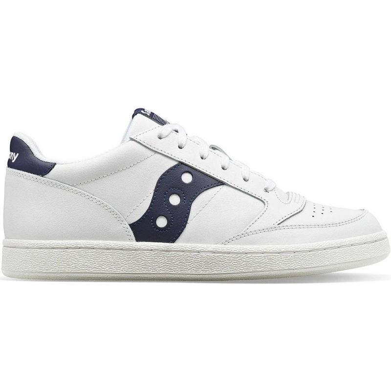 Saucony Jazz Court Pu White/Navy | 801769-PQA