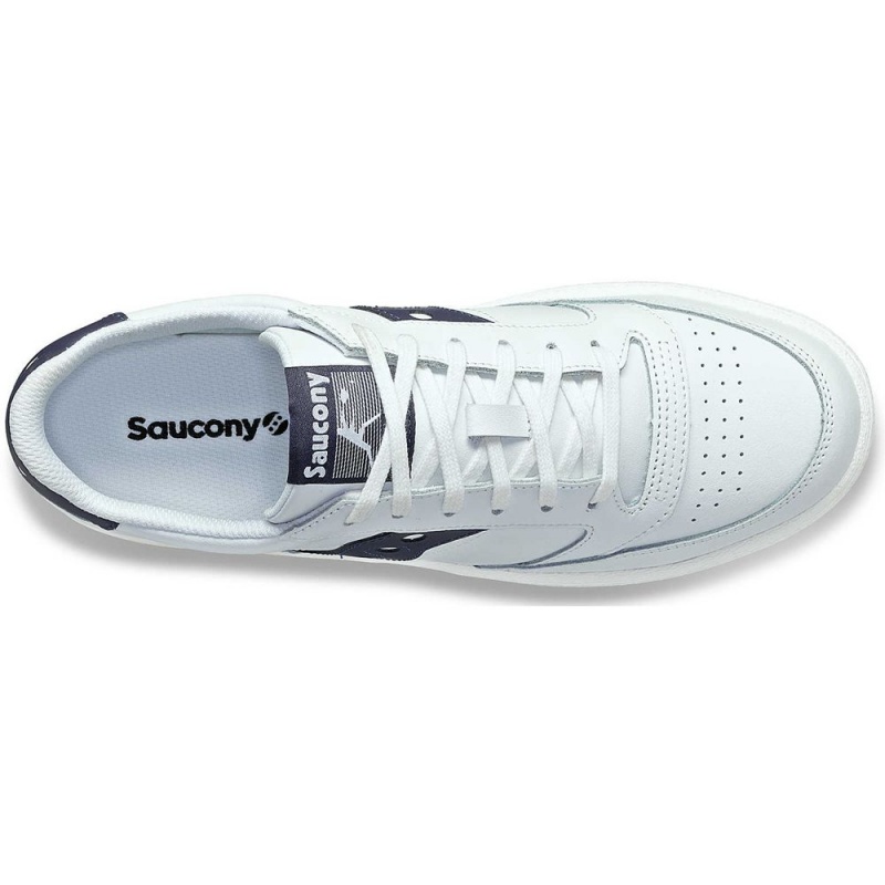 Saucony Jazz Court Pu White/Navy | 870231-GCB