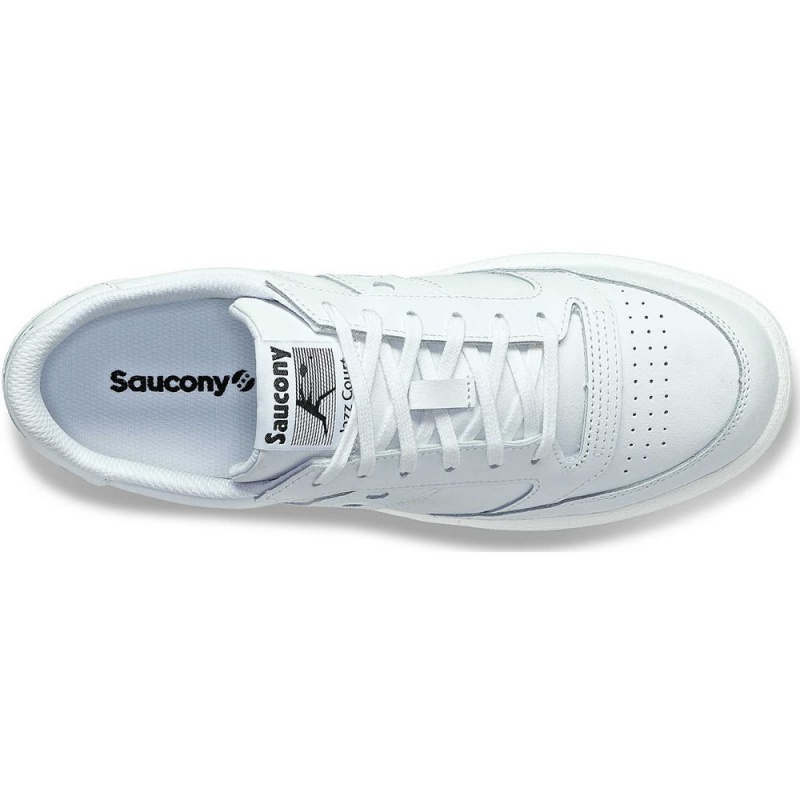 Saucony Jazz Court Pu White/White | 279531-WNT