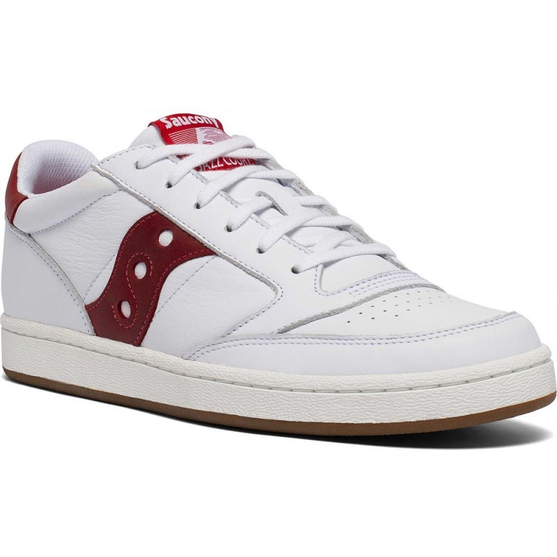 Saucony Jazz Court White/Red | 167530-JXZ