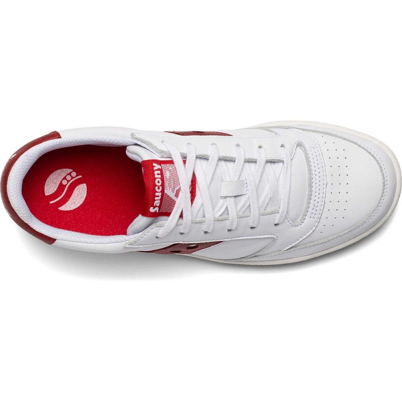 Saucony Jazz Court White/Red | 980473-AMT