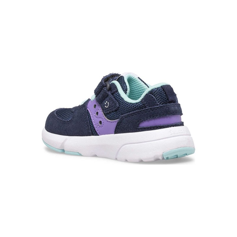 Saucony Jazz Lite 2.0 Sneaker Navy/Purple/Turq | 297546-IYJ