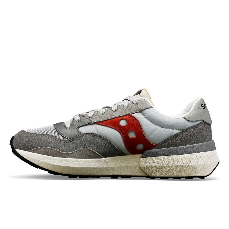 Saucony Jazz Nxt Grey/Red | 295310-RXA