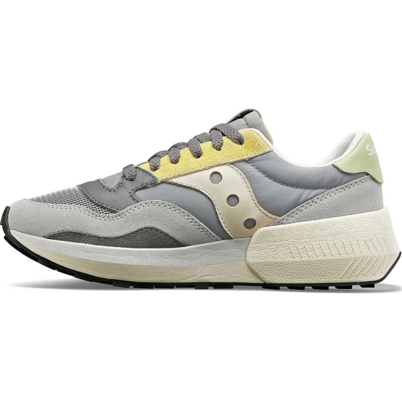 Saucony Jazz Nxt Grey/Yellow | 263810-MNW