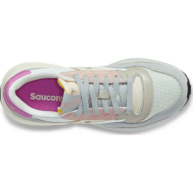 Saucony Jazz Nxt White/Grey/Rose | 392015-GSF