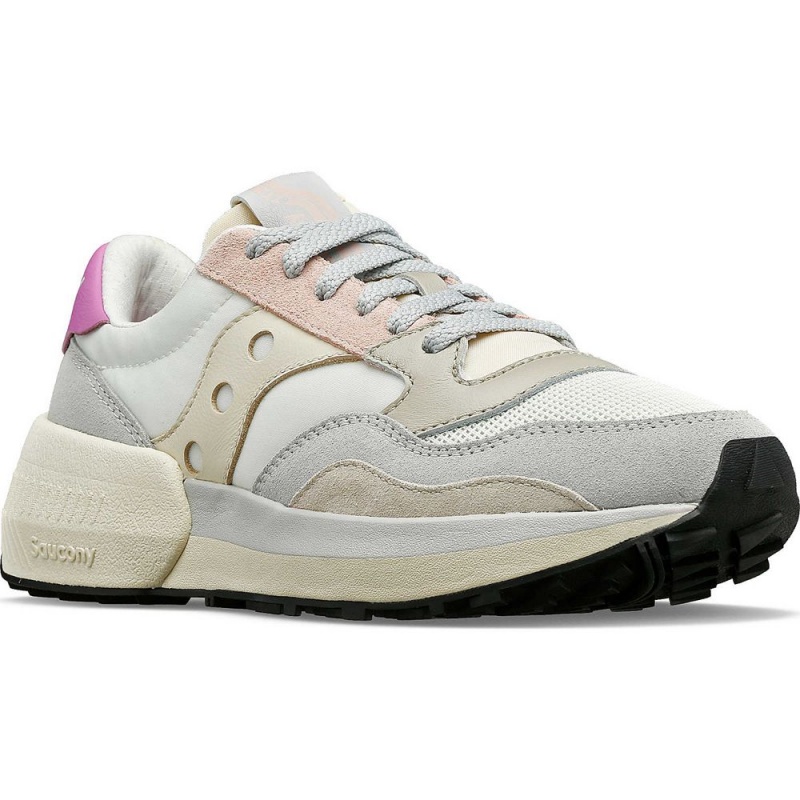 Saucony Jazz Nxt White/Grey/Rose | 392015-GSF