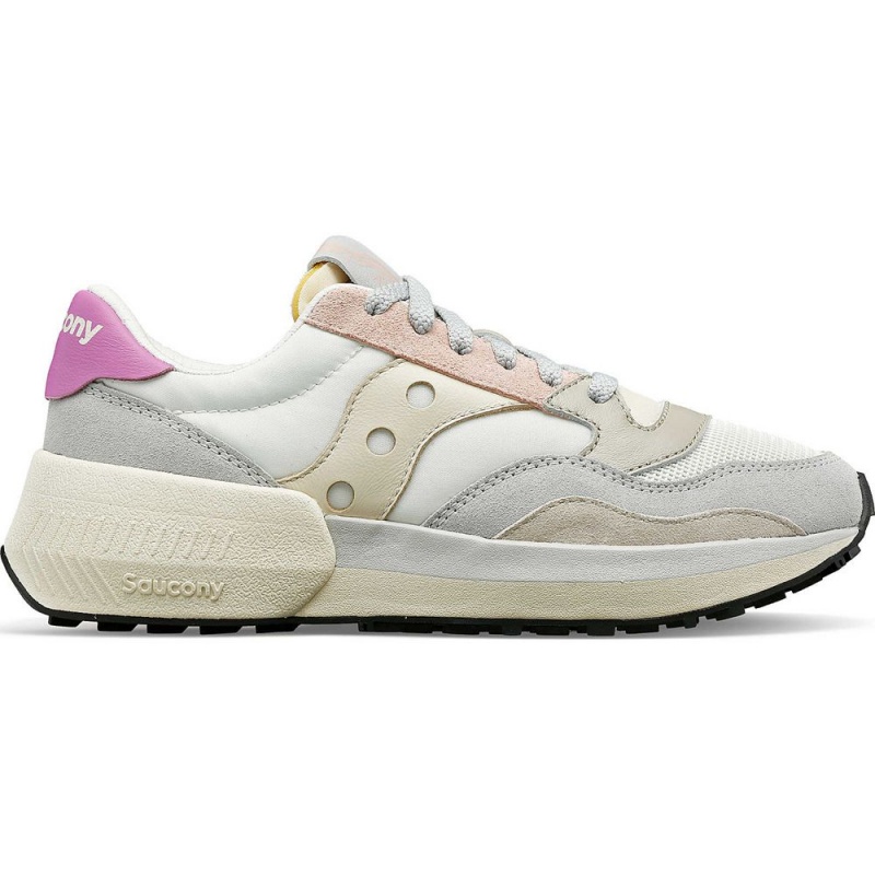 Saucony Jazz Nxt White/Grey/Rose | 392015-GSF