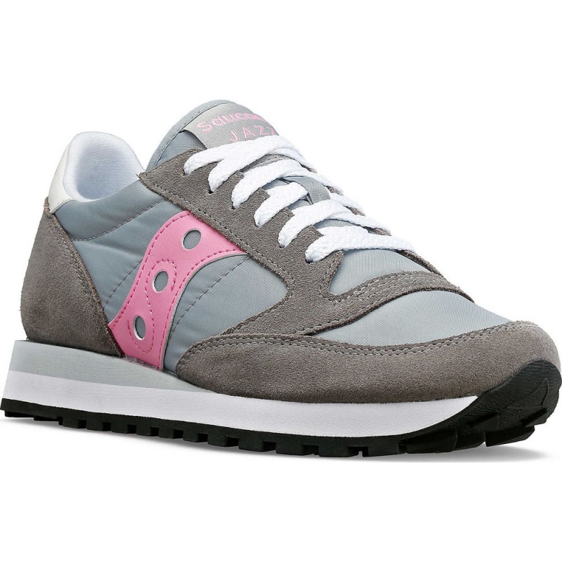 Saucony Jazz Original Grey/Pink | 670952-ISL