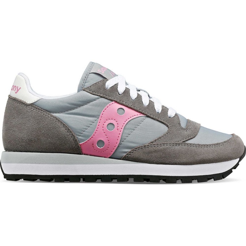 Saucony Jazz Original Grey/Pink | 670952-ISL