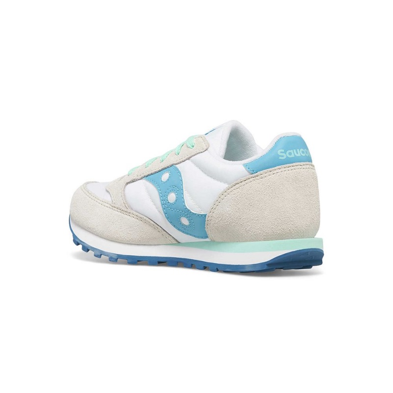 Saucony Jazz Original Sneaker White/Blue/Green | 217654-UOE