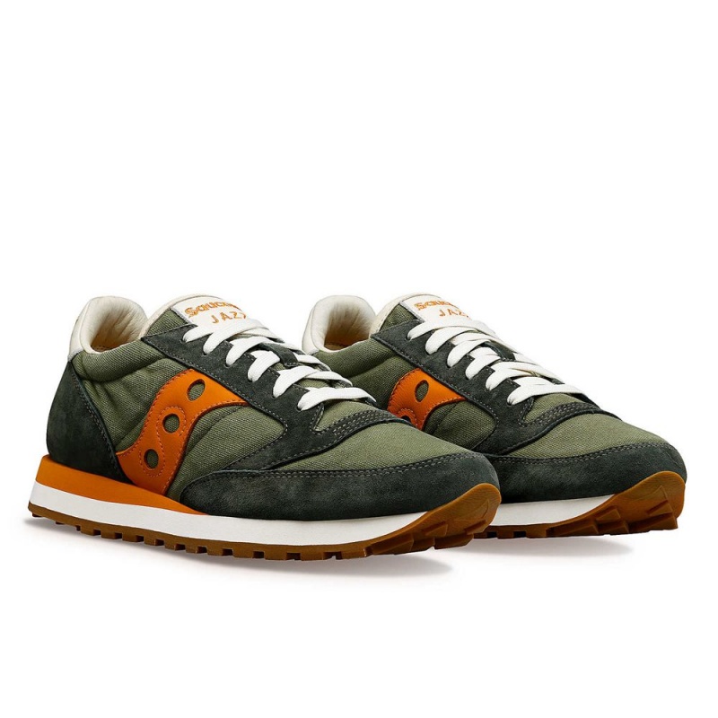 Saucony Jazz Original Stonewash Forest/Orange | 619438-OSU