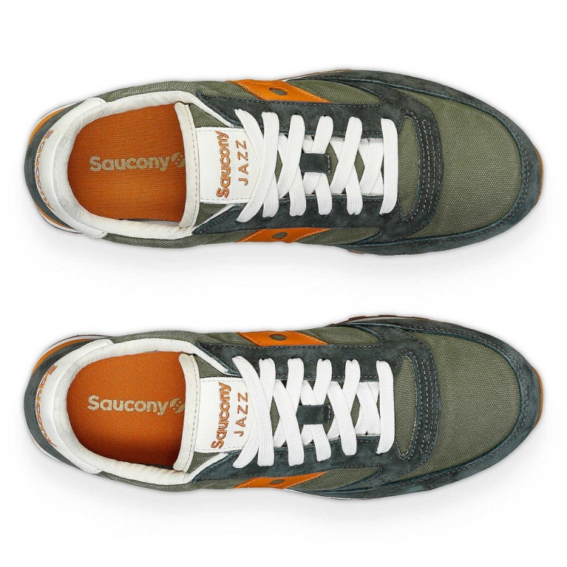 Saucony Jazz Original Stonewash Forest/Orange | 619438-OSU